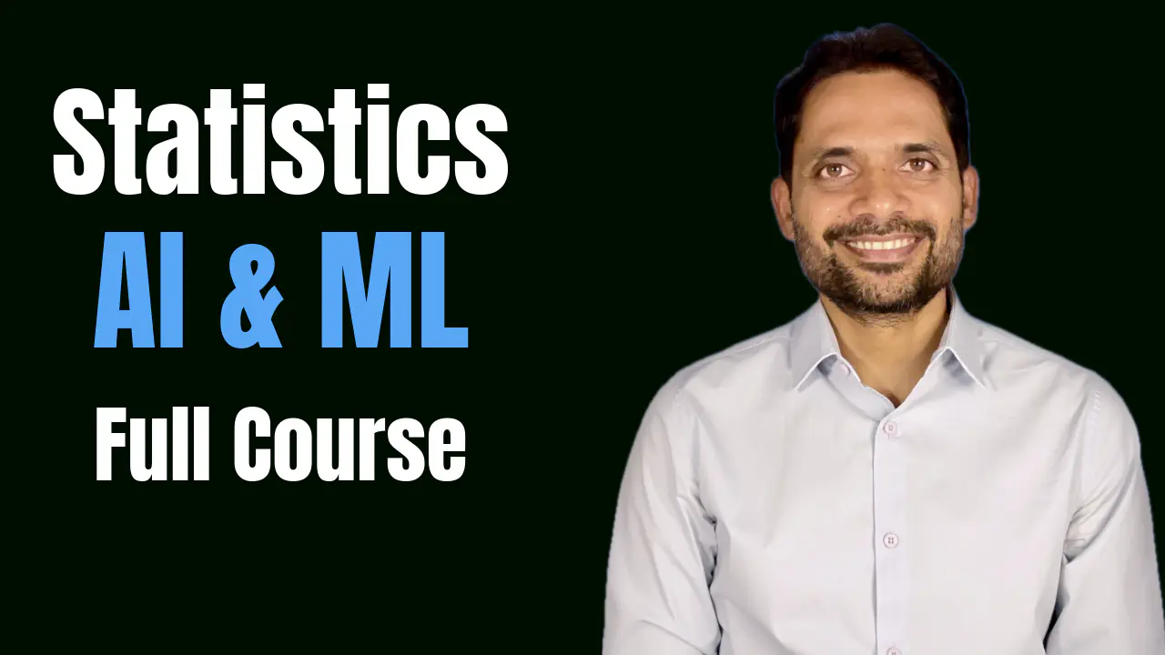 Statistics for AI & ML Full Course